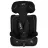 Scaun auto Moni Aston, 1/2/3, 9-36 kg, 9 luni-12 ani, Negru, Gri