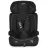 Scaun auto Moni Aston, 1/2/3, 9-36 kg, 9 luni-12 ani, Negru, Gri