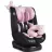 Scaun auto Moni Serengeti Isofix Pink, 0/1/2/3, 0-36 kg, 0-12 ani, Roz