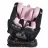 Scaun auto Moni Serengeti Isofix Pink, 0/1/2/3, 0-36 kg, 0-12 ani, Roz