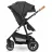 Carucior Lionelo Amber 3in1, 0 - 48 luni, Gri Graphite