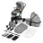 Carucior Lionelo RIYA 2IN1, 0 - 36 luni, Gri