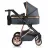 Carucior Moni Midas 3in1 Set, 0 - 36 luni, Negru