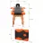Masa de masaj BodyFit 1041, Negru, Orange