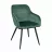 Scaun DP Airis~Green+Black Legs HLR57