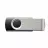 USB flash drive HELMET Drive 2.0 Basic Line 16 GB, Silver