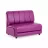 Canapea PANMOBILI Jazz "Linii", Violet, 120x90x75