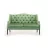 Canapea PANMOBILI REGAL «A», Verde, 140x90x85