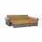 Canapea PANMOBILI Max C, Maro, Gri, 250x160x90