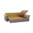 Canapea de colt PANMOBILI Max C, Gri, Maro, 250x160x90