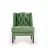 Fotoliu PANMOBILI REGAL B, Stofa, Verde, 90x85x72