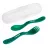 Set tacâmuri pentru copii Akuku A0074, Verde