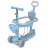 Trotineta 4Play Multi 5in1 Blue, 2+, 800 mm, Albastru