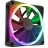 Вентилятор NZXT F120 RGB, 500-1800 об/мин, 120x120x26 мм, Черный, 18 LEDs, 17-27.5dB, 14-50CFM, FDB, 4 Pin