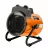 Aeroterma TechnoWorker ELECTRICA AE3000W, 3000 W, 2 trepte, Negru, Oranj