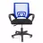 Fotoliu de birou Jumi Smart albastru