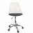 Fotoliu Jumi Iger Alb, Negru, Piele eco, Metal, Gazlift, 100 kg
