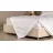 Lenjerie de pat Askona Home White Snow, 2 persoane Euro, Bumbac, Satin, Alb