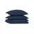 Lenjerie de pat Askona Home Navy blue, 2 persoane Euro, Bumbac, Satin, Albastru inchis