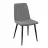 Scaun DP DC-90~BGF166-4, Gri, Negru