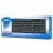 Клавиатура беспроводная SVEN KB-C2300W, 12 Fn keys, Splash proof, Battery indicator, 2.4Ghz, 2xAA, Black