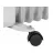 Radiator cu ulei Noveen OH11, 2500 W, Alb