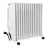 Radiator cu ulei Noveen OH1501 + TURBO FAN 400W, 2500 W, Alb