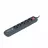 Prelungitor GEMBIRD with USB charger, 5 sockets, 1.5 m, USB 2A, black