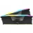 RAM CORSAIR 32GB DDR5 Dual-Channel Kit Vengeance RGB Black, 32GB (2x16GB) DDR5 (CMH32GX5M2E6000C36) PC5-48000 6000MHz CL36-44-44, Retail