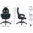 Fotoliu Gaming Sense7 KNIGHT FABRIC BLACK AND BLUE, Piele artificiala, Gazlift, 120 kg, 180 cm