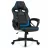 Fotoliu Gaming Sense7 Knight Fabric Black and Blue, Piele artificiala, Gazlift, 120 kg, 180 cm
