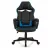Fotoliu Gaming Sense7 Knight Fabric Black and Blue, Piele artificiala, Gazlift, 120 kg, 180 cm