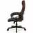 Fotoliu Gaming Sense7 Knight Fabric Black and Red, Piele artificiala, Gazlift, 120 kg, 180 cm