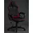 Fotoliu Gaming Sense7 KNIGHT FABRIC BLACK AND RED, Piele artificiala, Gazlift, 120 kg, 180 cm