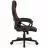 Fotoliu Gaming Sense7 Knight Fabric Black and Red, Piele artificiala, Gazlift, 120 kg, 180 cm