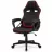 Fotoliu Gaming Sense7 Knight Fabric Black and Red, Piele artificiala, Gazlift, 120 kg, 180 cm