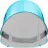 Cort Spokey Stratus (926782), Albastru deschis, Gri, 120x195x90