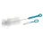 Set perie pentru curatire sticlute Akuku A0570 ALBASTRU DESCHIS