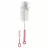 Set perie pentru curatire sticlute Akuku A0571 Roz