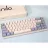 Gaming keyboard Varmilo Minilo VXT67 Eucalyptus 67Key, Gateron G Pro 2.0 Red, BT/WL/USB-A, Hot-Swap, EN, RGB, Pink