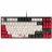 Игровая клавиатура Varmilo VEM87 Beijing Opera 87Key, EC V2 Rose, USB-A, EN/UKR, White Led, Black