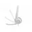 Casti cu fir si microfon LOGITECH H390, Noise-canceling Microphone, Headset: 20–20,000 Hz, Microphone: 100–10,000 Hz, In-line audio controls, USB, OFF-WHITE