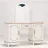 Masuta de toaleta Modalife Grand, Alb, 134x152x43