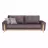 Диван Modalife Alize 3 seater sofa Grey, Серый, 170x97x87