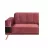 Canapea Modalife Demre 2 seater sofa Red, Rosu, 173x95x75