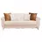 Canapea Modalife Grand 3 seater sofa, Crem, 230x96x90
