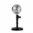 Microfon AROZZI Sfera Pro USB Plug-and-play microphone, with -10dB Cardioid, Cardioid, and Omnidirectional pick-up patterns, 20Hz – 20kHz, 1.9m, silver