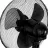 Ventilator ADLER AD 7323b, 40 W, 40 cm, Negru