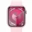Smartwatch APPLE Watch Series 9 GPS, 41mm Pink Aluminium Case with Light Pink Sport Band - S/M, MR933