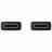 Cablu Samsung Type-C to Type-C 100W 5A 1m, Black